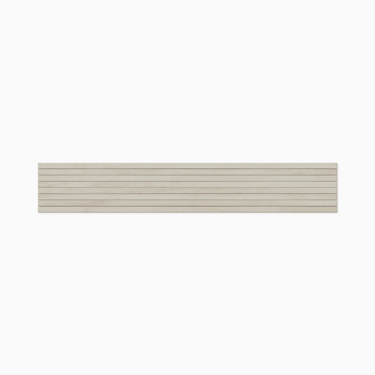 Nora 8 x 48 Matte Porcelain Mosaic Tile in Foam