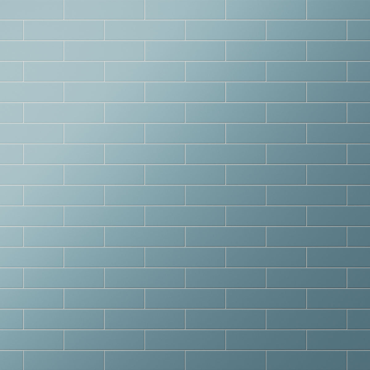 Merrick 3 x 11 Matte Porcelain Tile in Ska Blue
