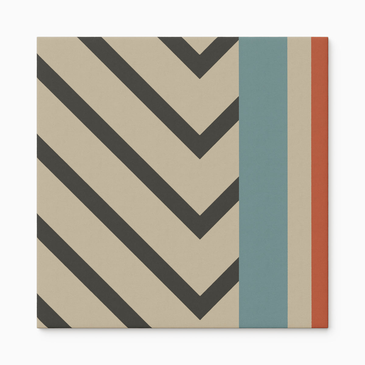 Merrick 8 x 8 Matte Porcelain Tile in Color Mix