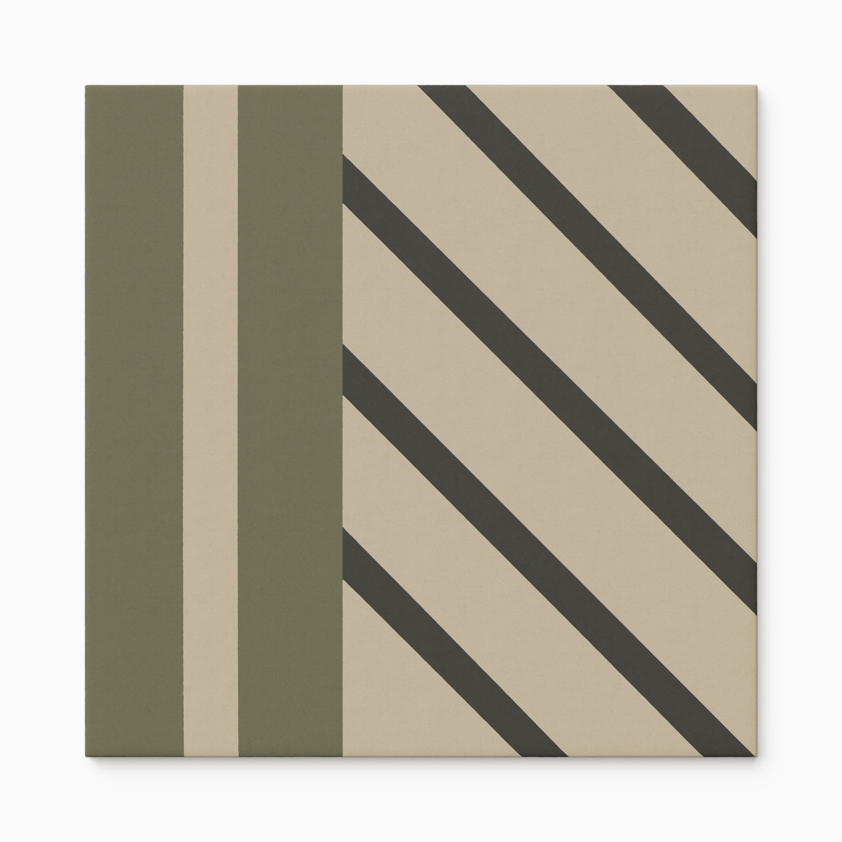 Merrick 8 x 8 Matte Porcelain Tile in Color Mix