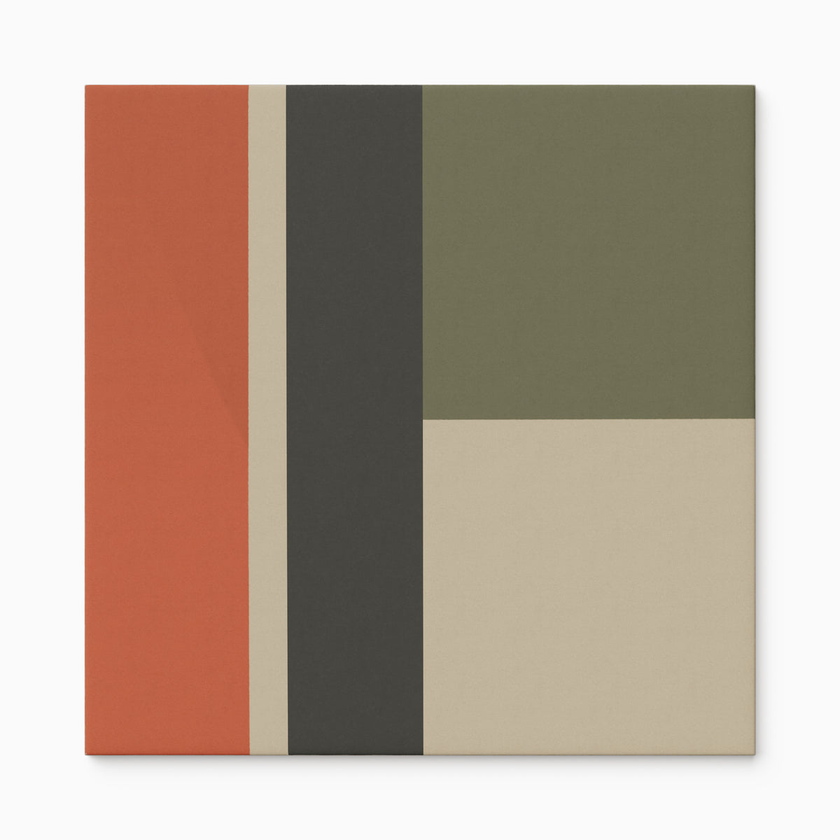 Merrick 8 x 8 Matte Porcelain Tile in Color Mix