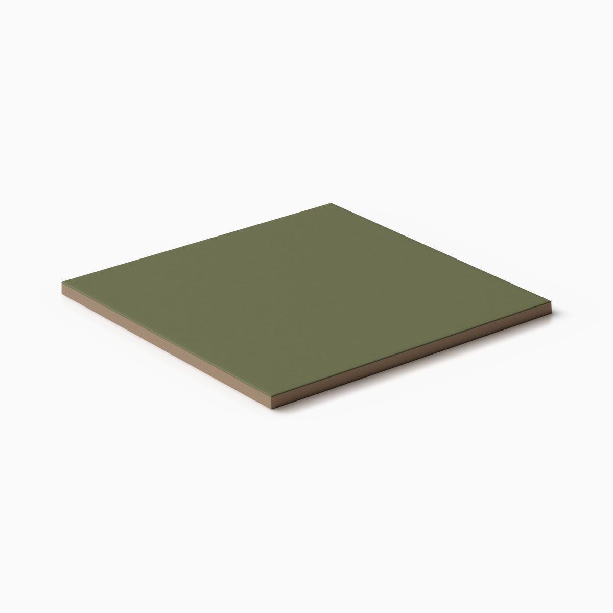Merrick 8 x 8 Matte Porcelain Tile in Folk Green