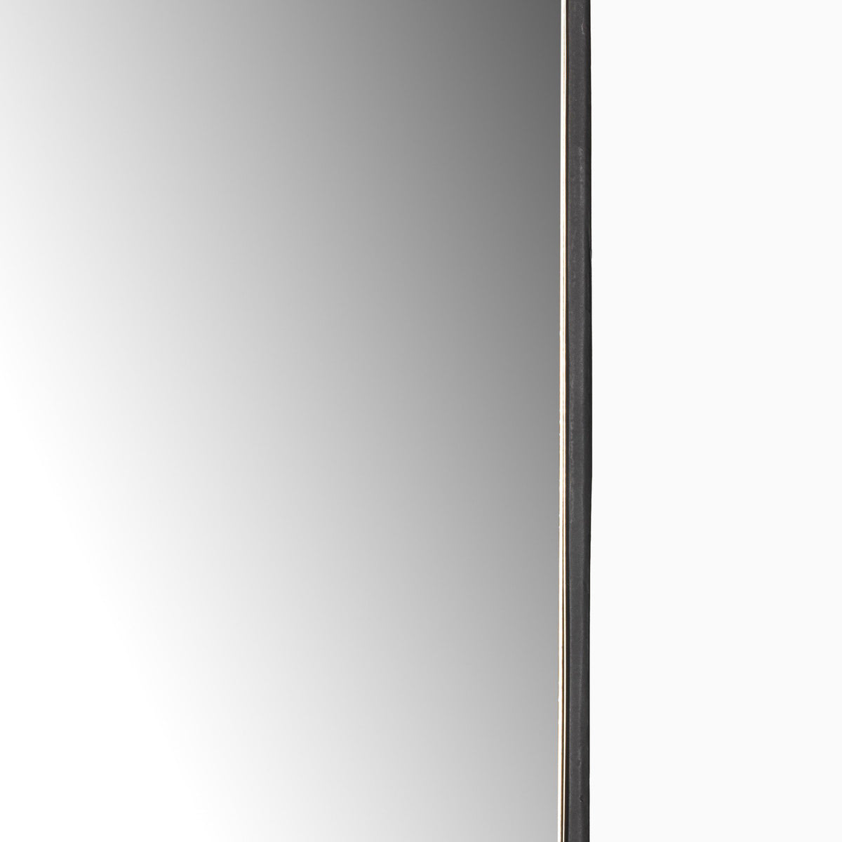 Everdale Small Mirror in Gunmetal