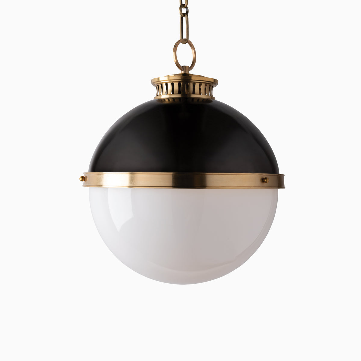 Barnes 14" Pendant in Aged Antique Distressed Bronze