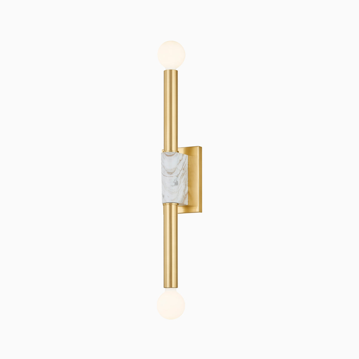 Larson Wall Sconce in Aged Brass