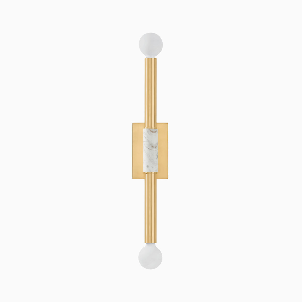 Larson Wall Sconce in Aged Brass