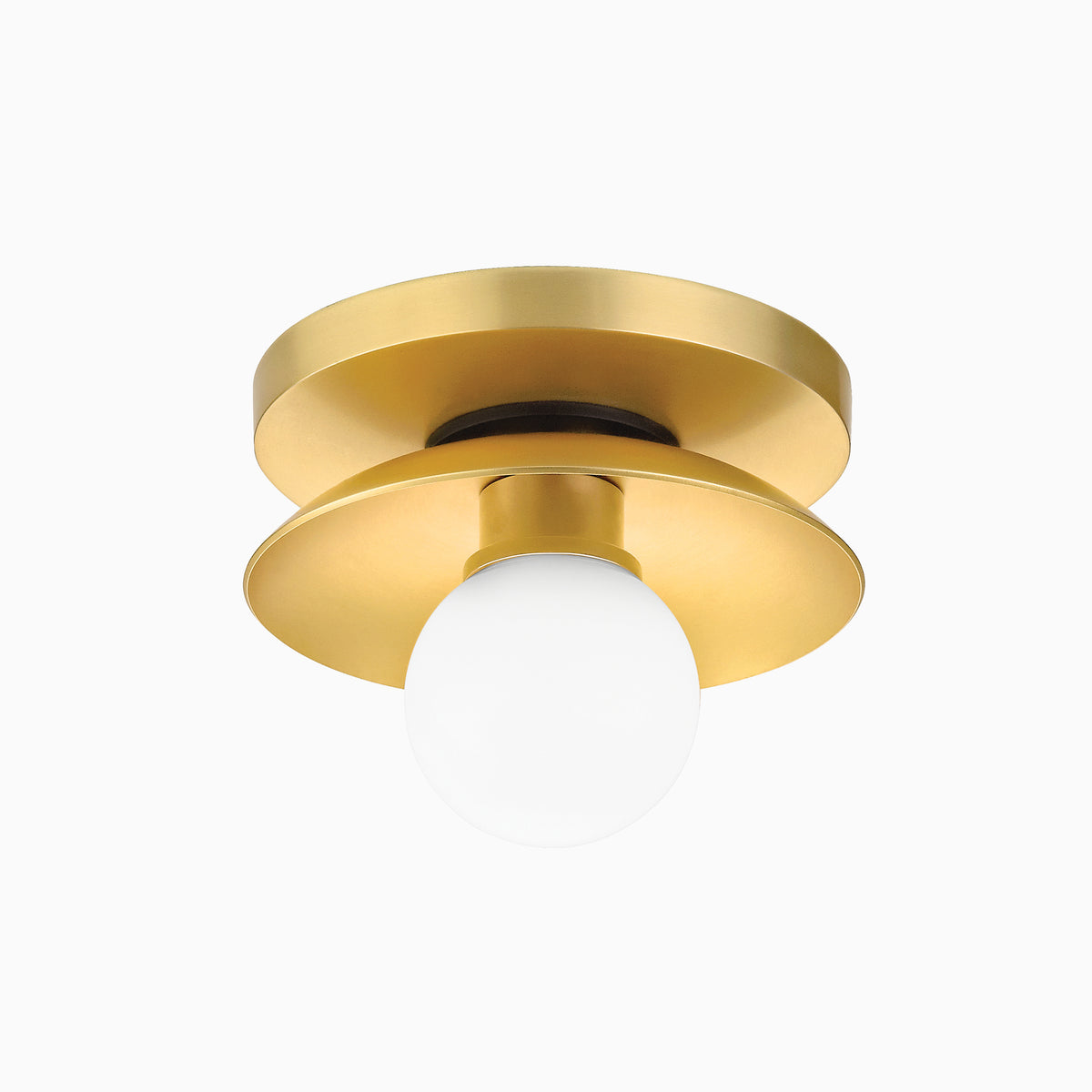 Rue Bath And Vanity Light In Aged Brass