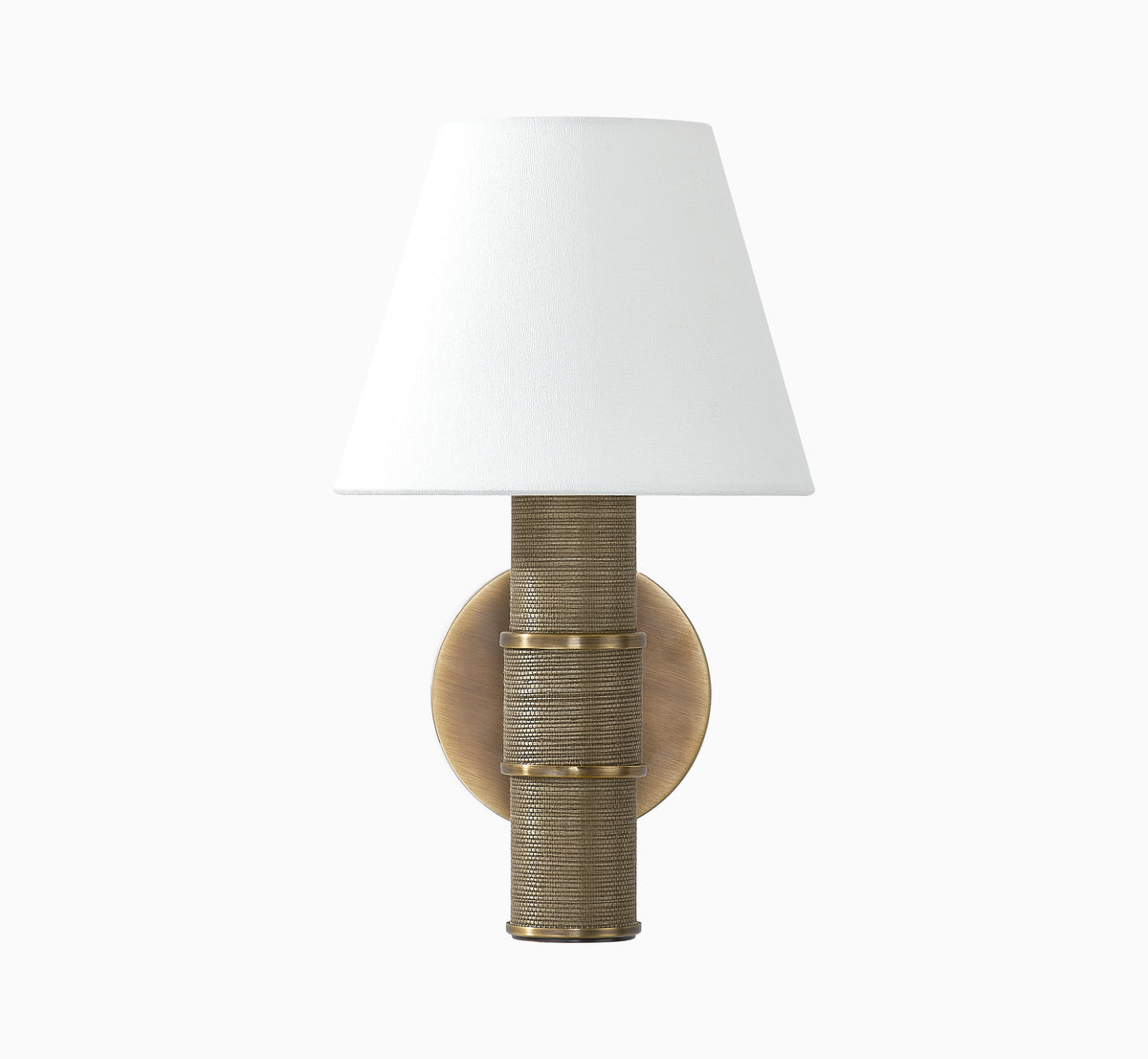 Raya Wall Sconce In Patina Brass