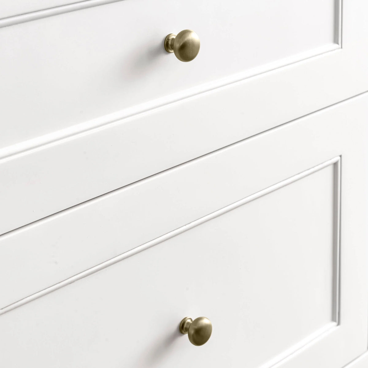 Bridgette 48" Single Vanity in Bright White with 3 cm White Zeus Quartz Top