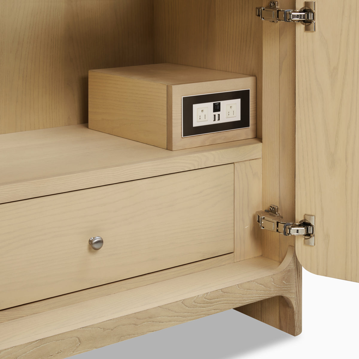 Colton 36" Single Vanity in Coastal Driftwood with 3 cm White Zeus Quartz Top