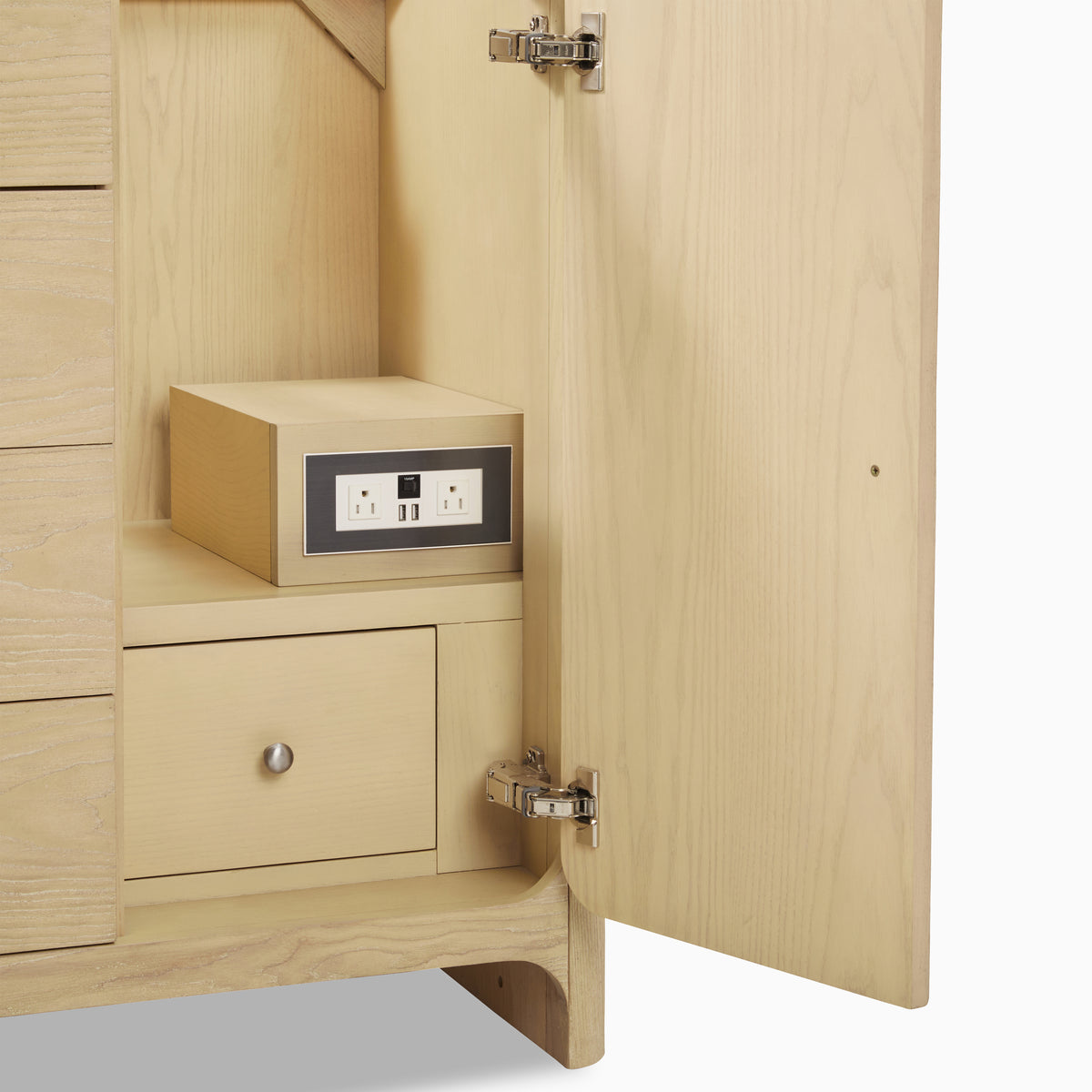 Colton 48" Single Vanity in Coastal Driftwood with 3 cm White Zeus Quartz Top