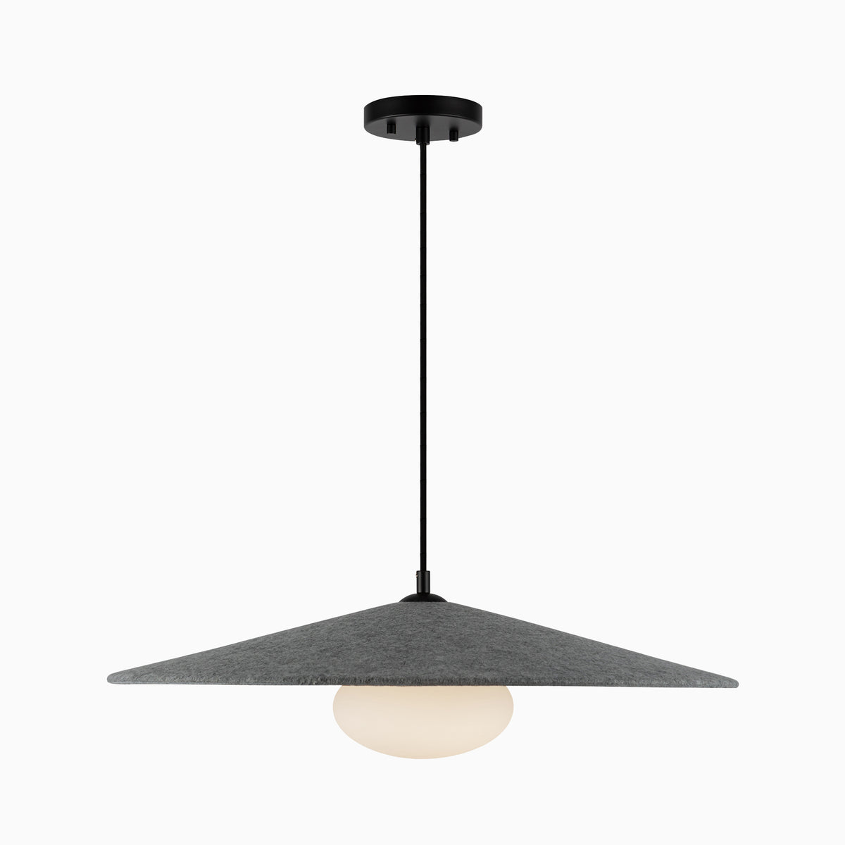 Tahlia 24" LED Pendant in Grey