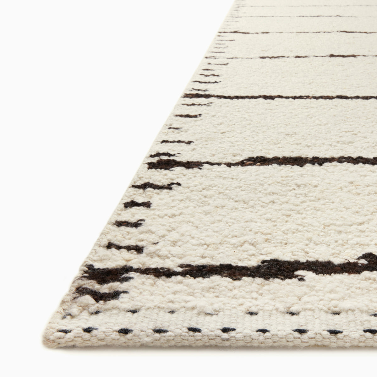 Bowie Rug in Pearl / Smoke