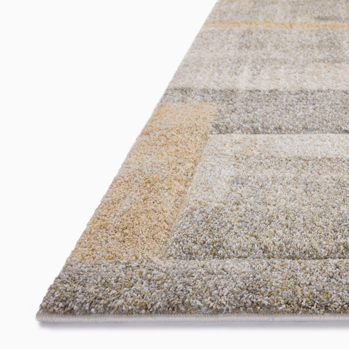 Broderick Rug in Smoke / Terracotta
