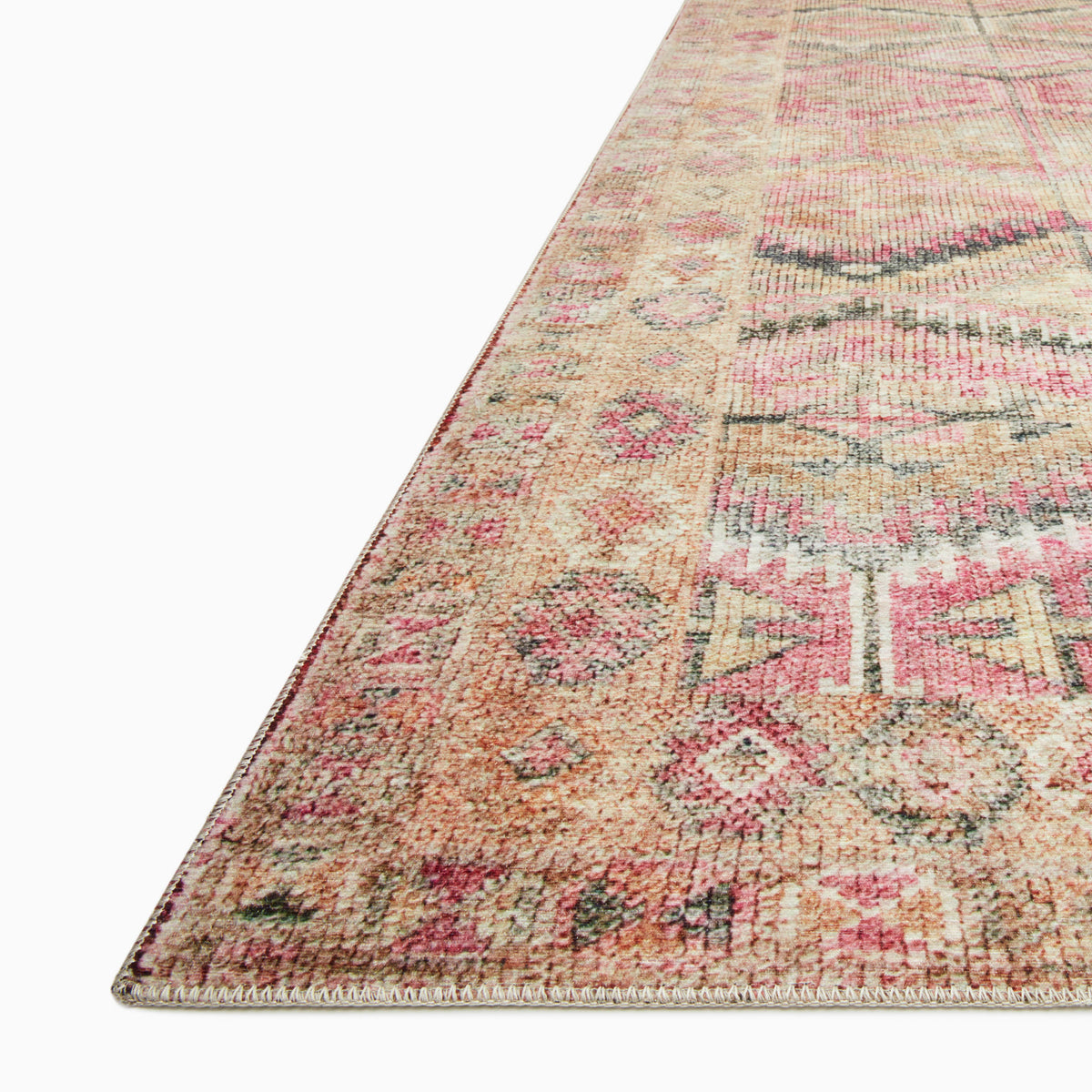 Hutchinson Rug in Rose / Opal