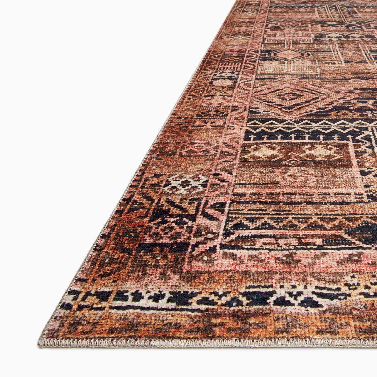 Hutchinson Rug in Rust / Desert