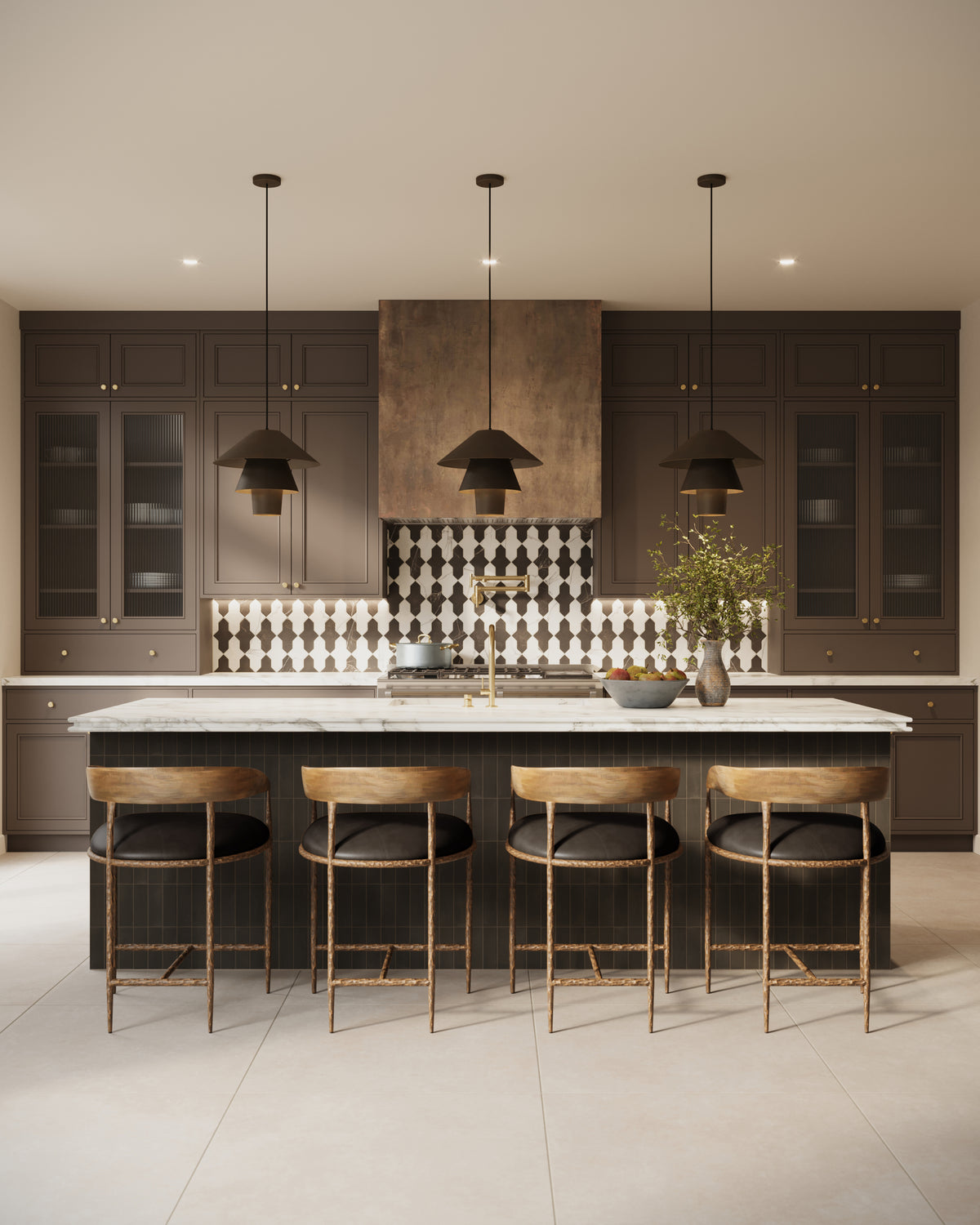 Wyatt 32 x 32 Matte Porcelain Tile in Sand