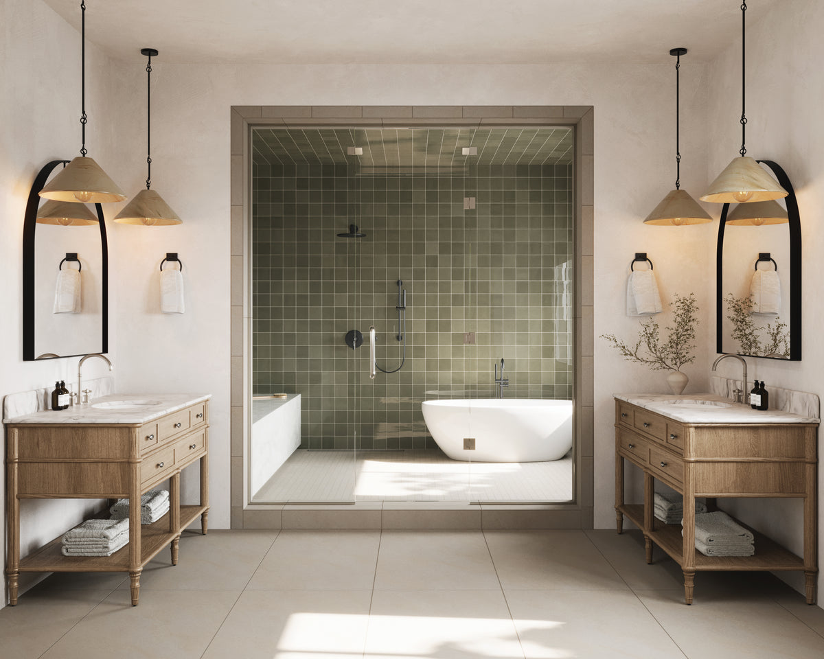 Shea 24 x 48 Matte Porcelain Tile in Dune