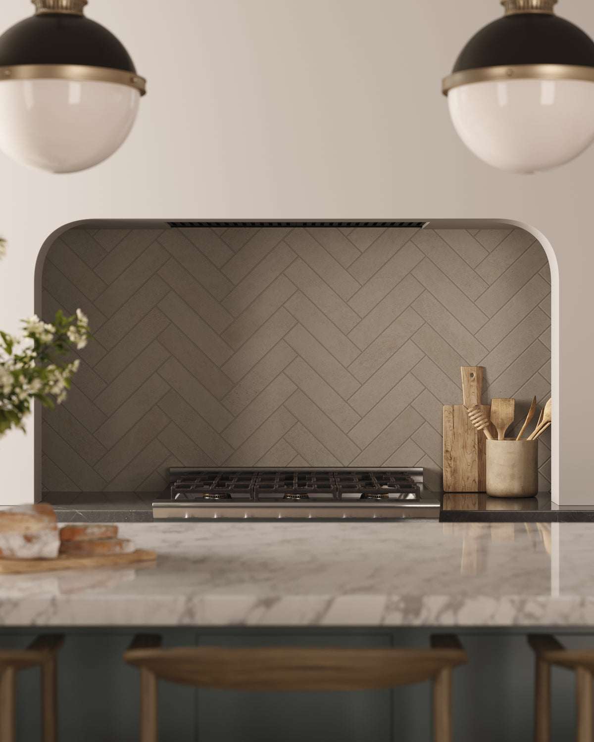 Shea 3 x 12 Matte Porcelain Tile in Polar