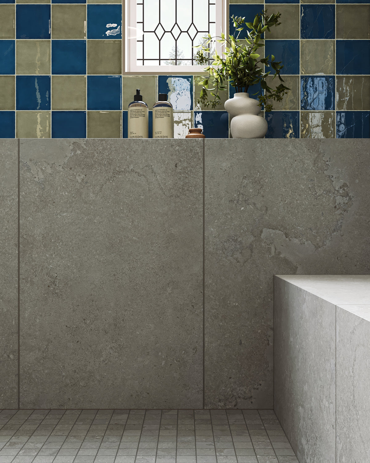 Tatum 24 x 48 Matte Porcelain Tile in Cross-Cut Dune