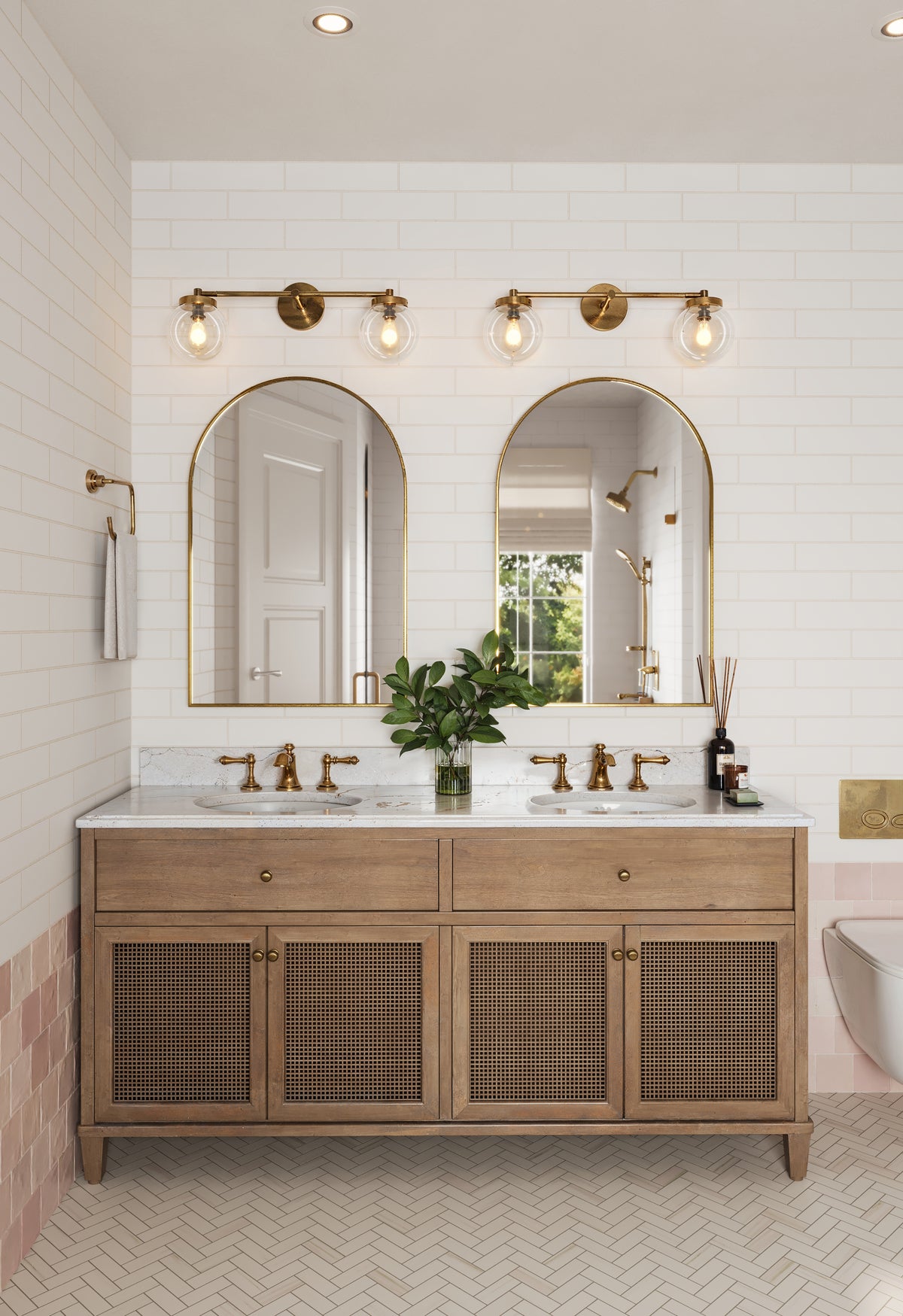 Madilyn 3 x 12 Matte Ceramic Tile in Pearl