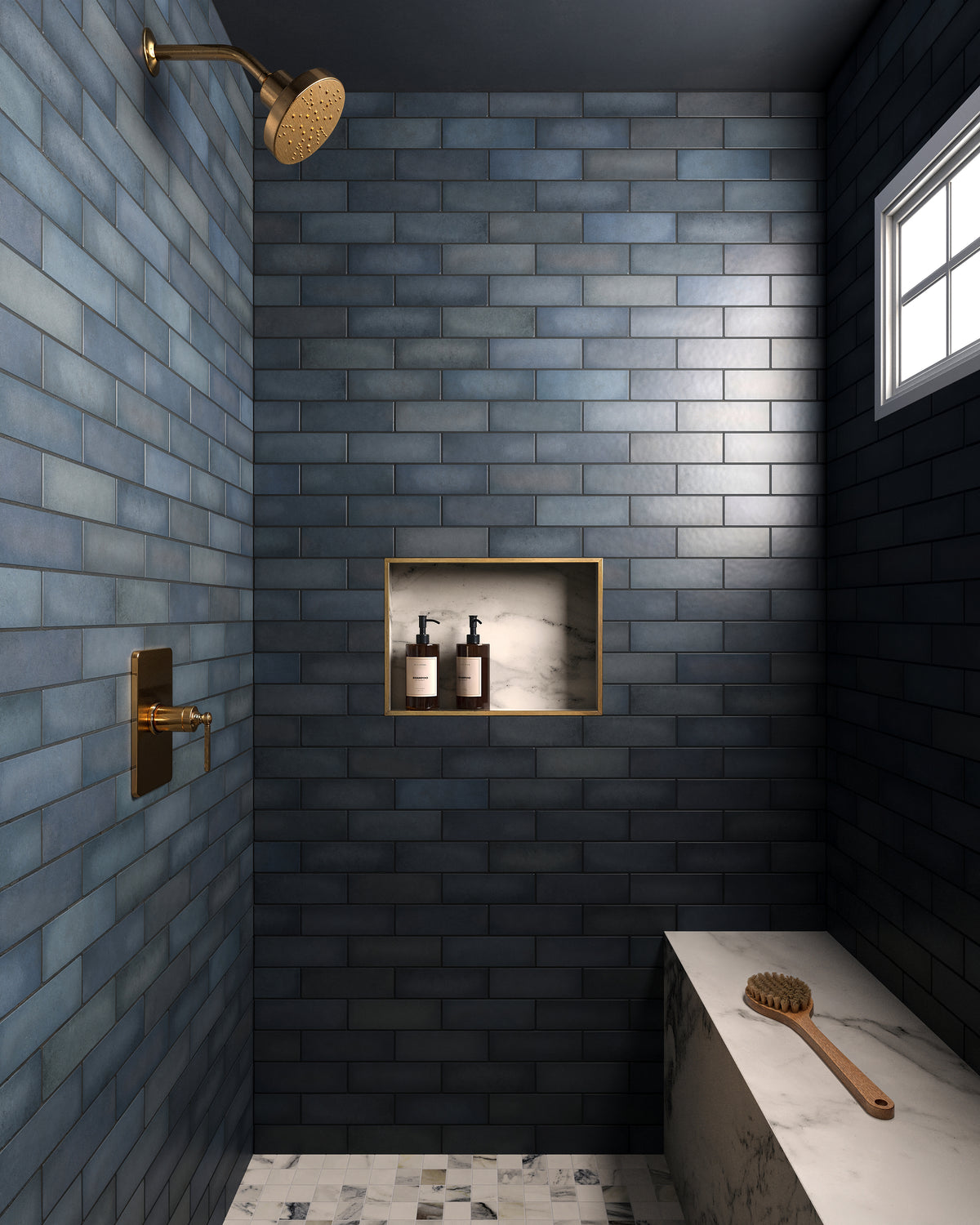 Aniston 24 x 48 Matte Porcelain Tile in Calacatta Antico