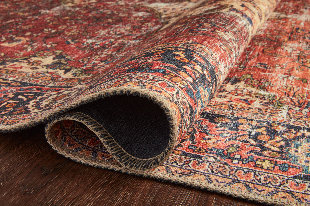Pascal Rug in Brick / Midnight