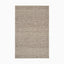 Transitional hooked wool rug in mushroom brown, blending traditional craftsmanship with modern durability for long-lasting comfort.