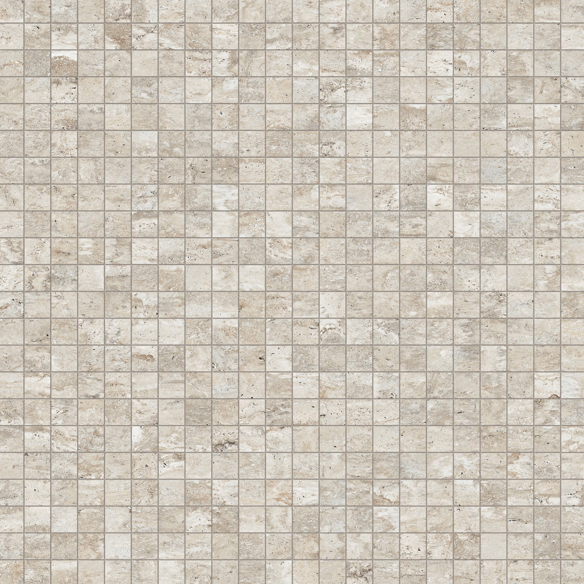 Marlow 2 x 2 Matte Porcelain Mosaic Tile in Silver
