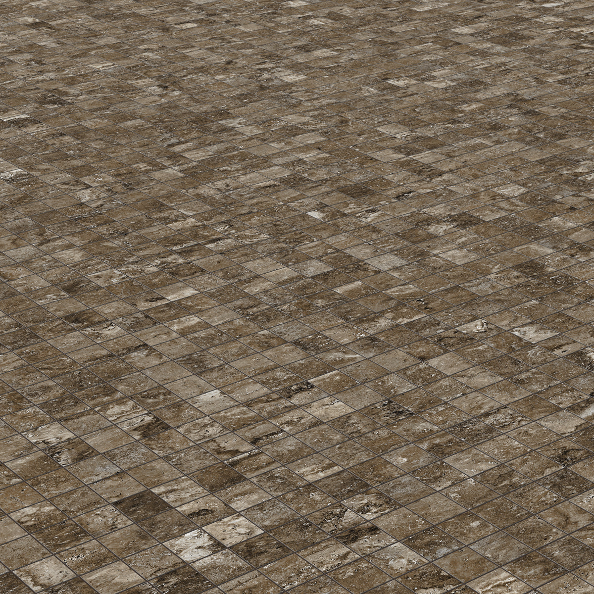 Marlow 2 x 2 Matte Porcelain Mosaic Tile in Titanium