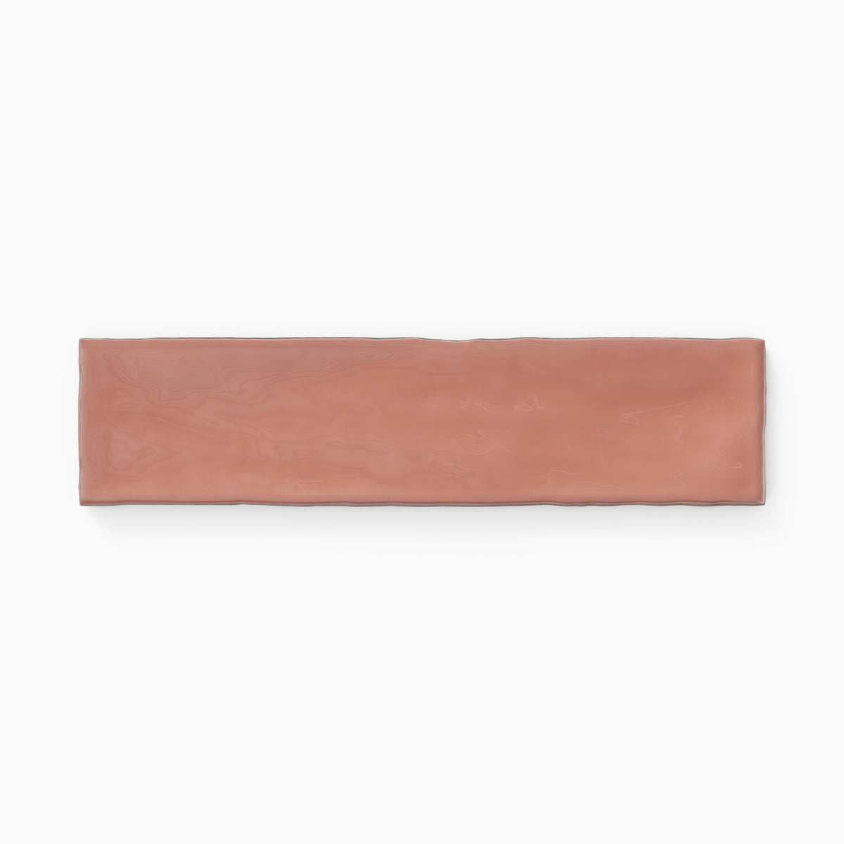 Harper 3 x 12 Glossy Ceramic Tile in Vermilion