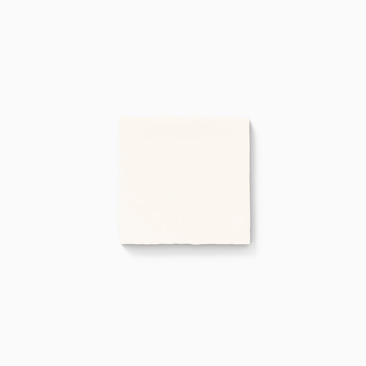 Harper 5 x 5 Glossy Ceramic Tile in Eggshell