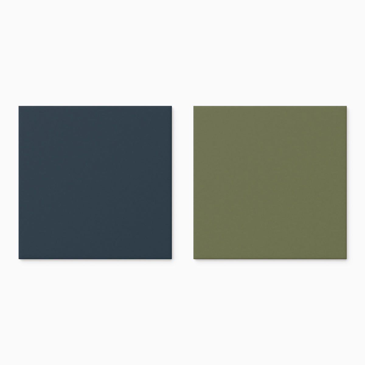 Merrick 8 x 8 Checkerboard Matte Porcelain Tile in Rhythm and Blues and Folk Green