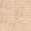 Rectangular porcelain tile with a fluted surface featuring linear grooves and a lightly textured finish, showcasing a warm beige color with soft tonal variation and natural shading.