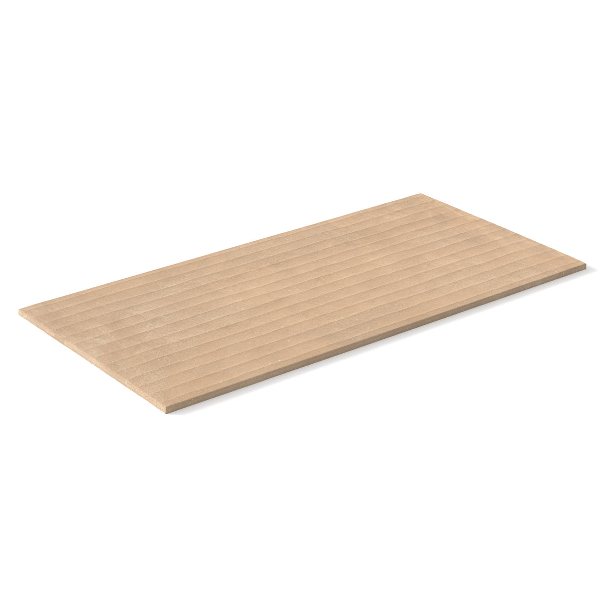 Kai 12 x 24 Fluted Matte Porcelain Tile in Buttercup