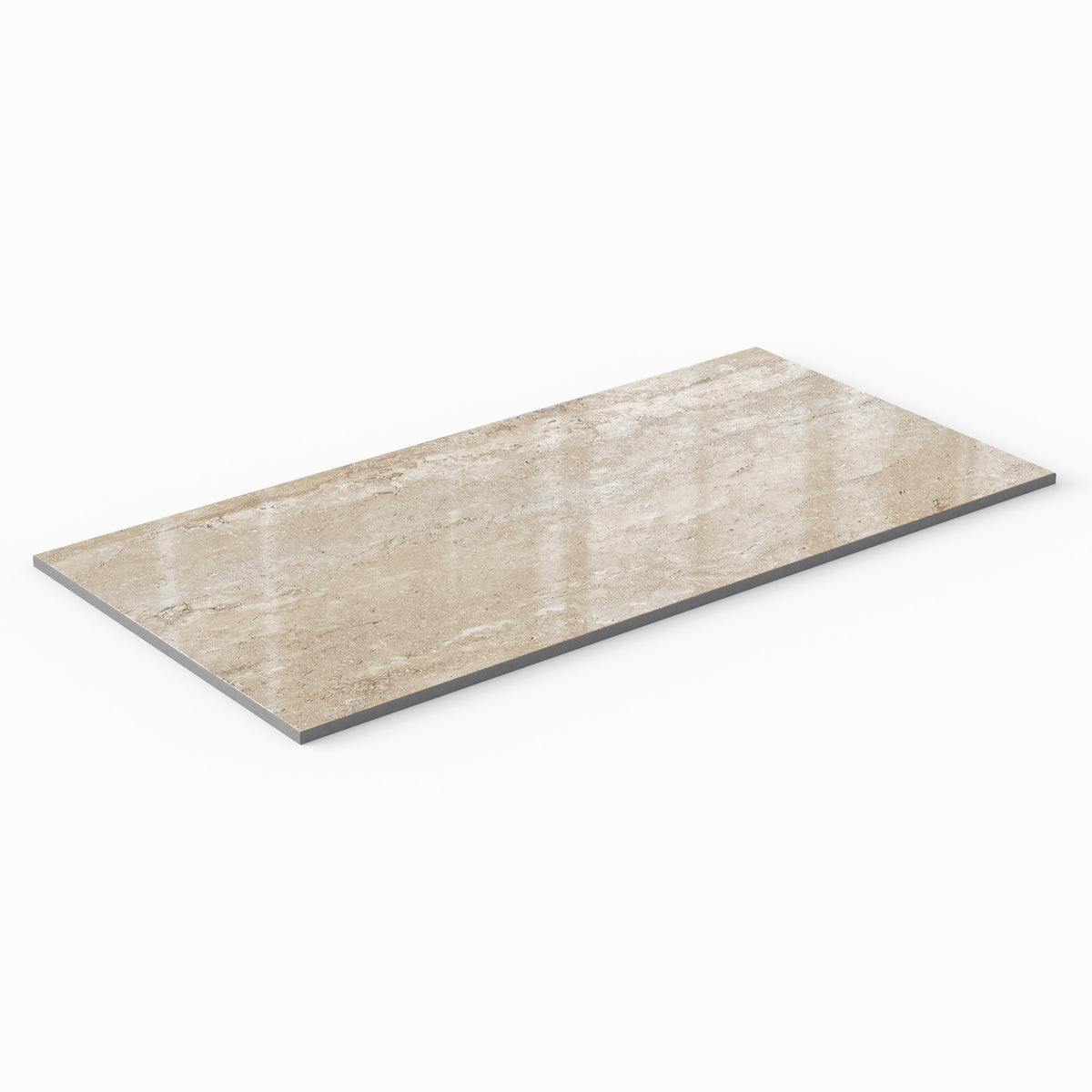 Marlow 12 x 24 Polished Porcelain Tile in Navona