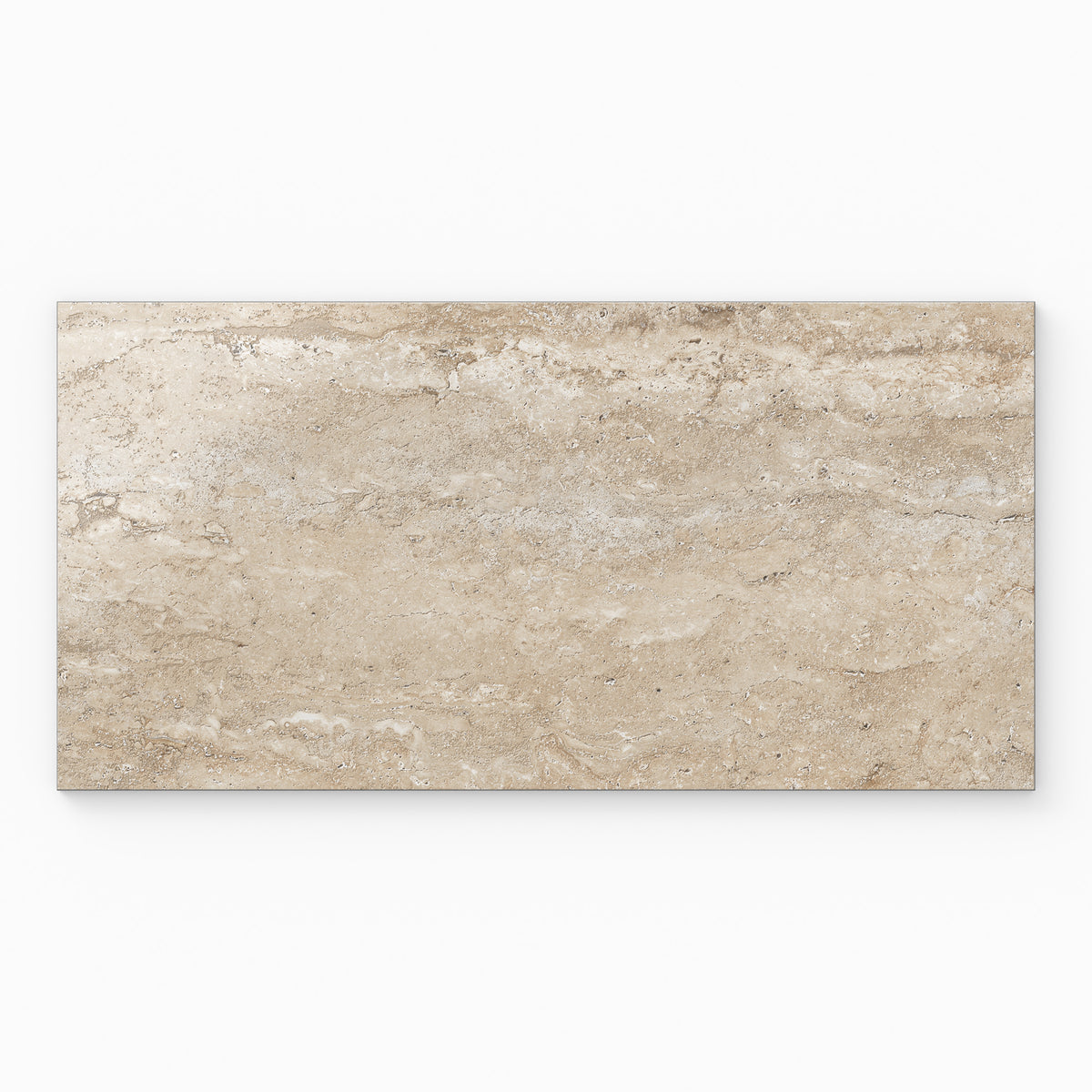 Marlow 12 x 24 Polished Porcelain Tile in Navona