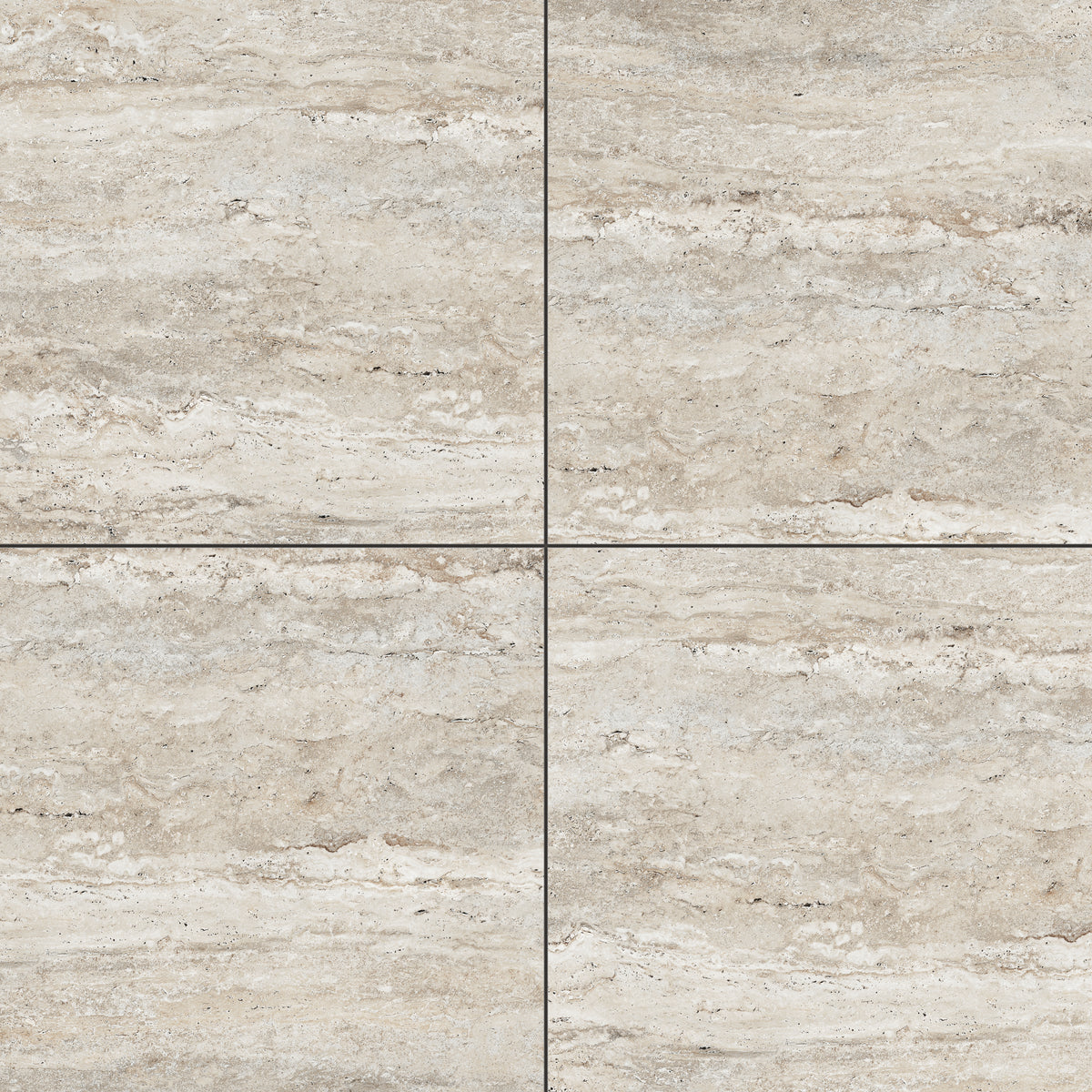 Marlow 24 x 24 Grip Porcelain 2cm Paver Tile in Silver