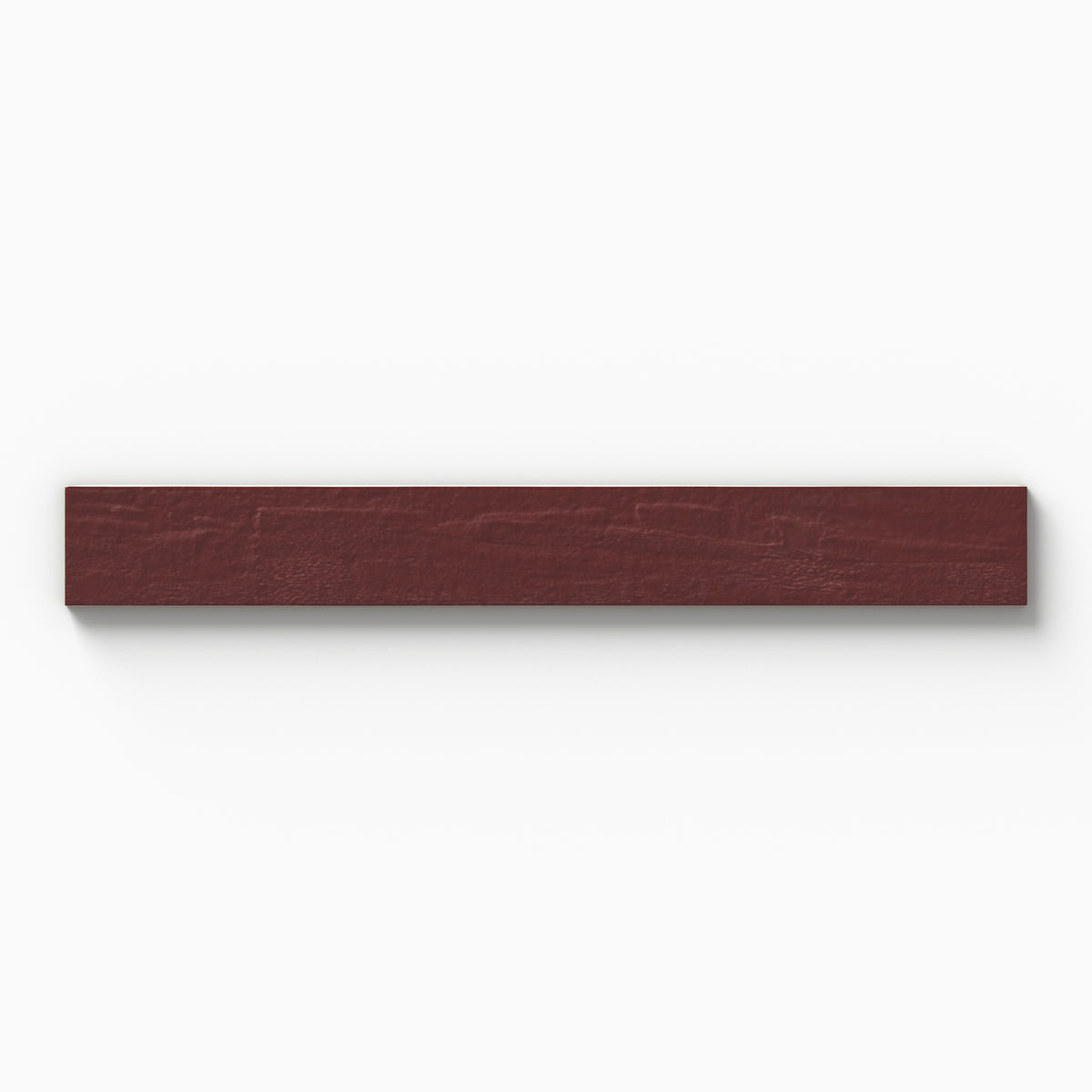 Piper 3 x 24 Glossy Porcelain Tile in Crimson