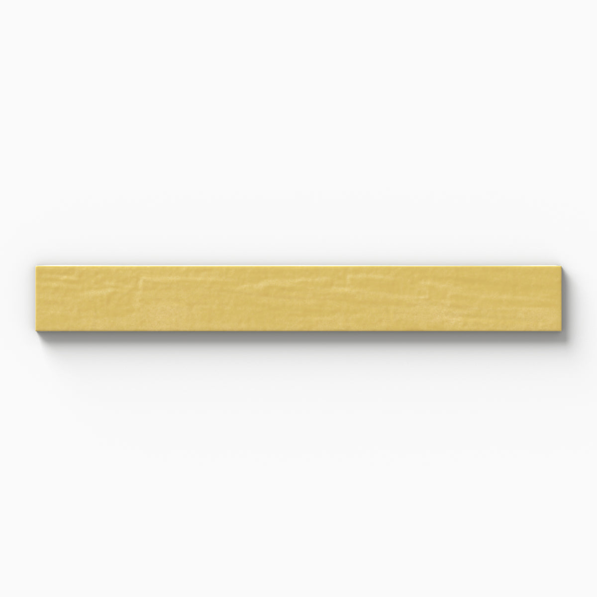 Piper 3 x 24 Glossy Porcelain Tile in Gold
