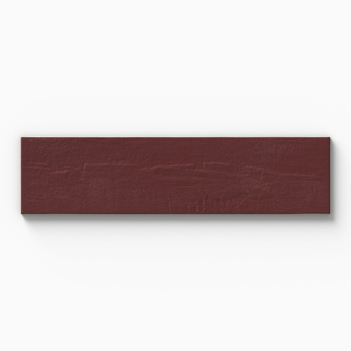Piper 6 x 24 Glossy Porcelain Tile in Crimson