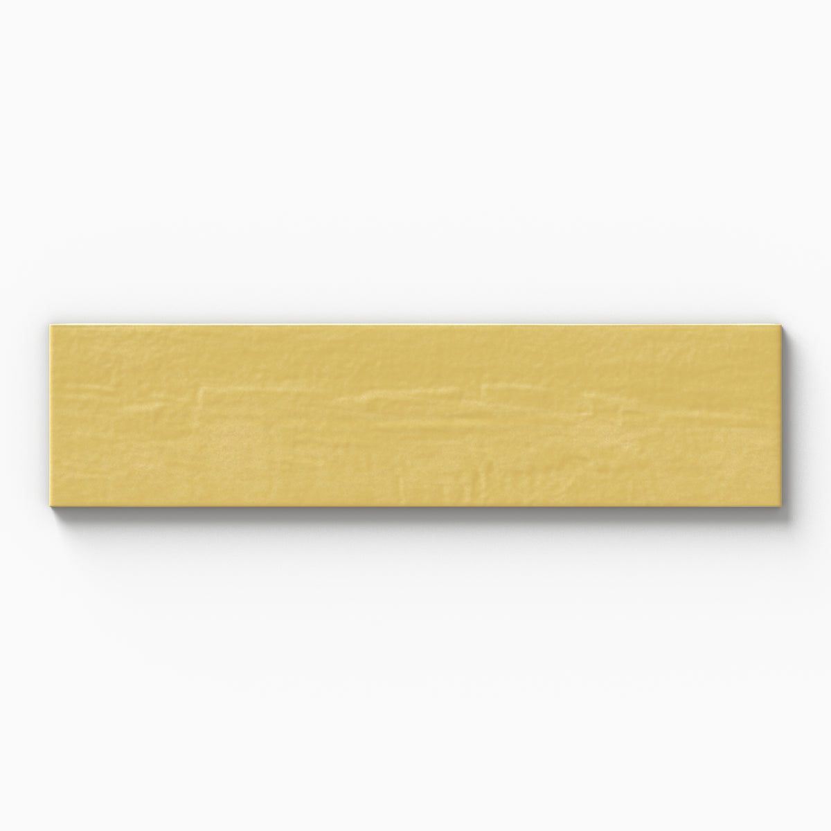 Piper 6 x 24 Glossy Porcelain Tile in Gold
