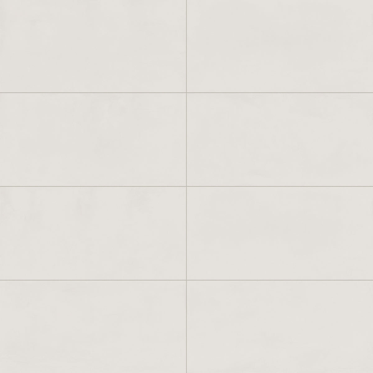 Elliot 24 x 48 Matte Porcelain Tile in White