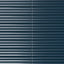 Reeded rectangular tile in a dark midnight blue tone with a glossy finish, reflective horizontal fluting, deep glaze movement, and a dramatic sculpted surface.