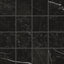 Leona 4 x 4 Matte Porcelain Mosaic Tile in Nero Marquina