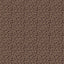 Abstract floral silhouettes in black tones repeat across the dark brown base of Petaline wallpaper in Black/Tan I, 52x132, creating a bold yet minimalist pattern.