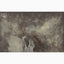Skyveil Mural in Mistfall IV featuring layered washes of dark taupe and sandy beige tones that create an abstract plaster-like design with organic textures and soft, weathered depth.