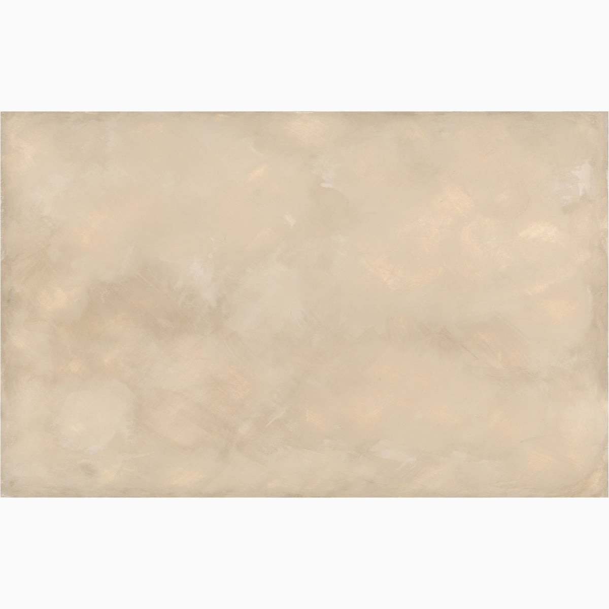 Beige abstract limewash-look wallpaper mural with soft tonal texture, designed in a  panoramic width.