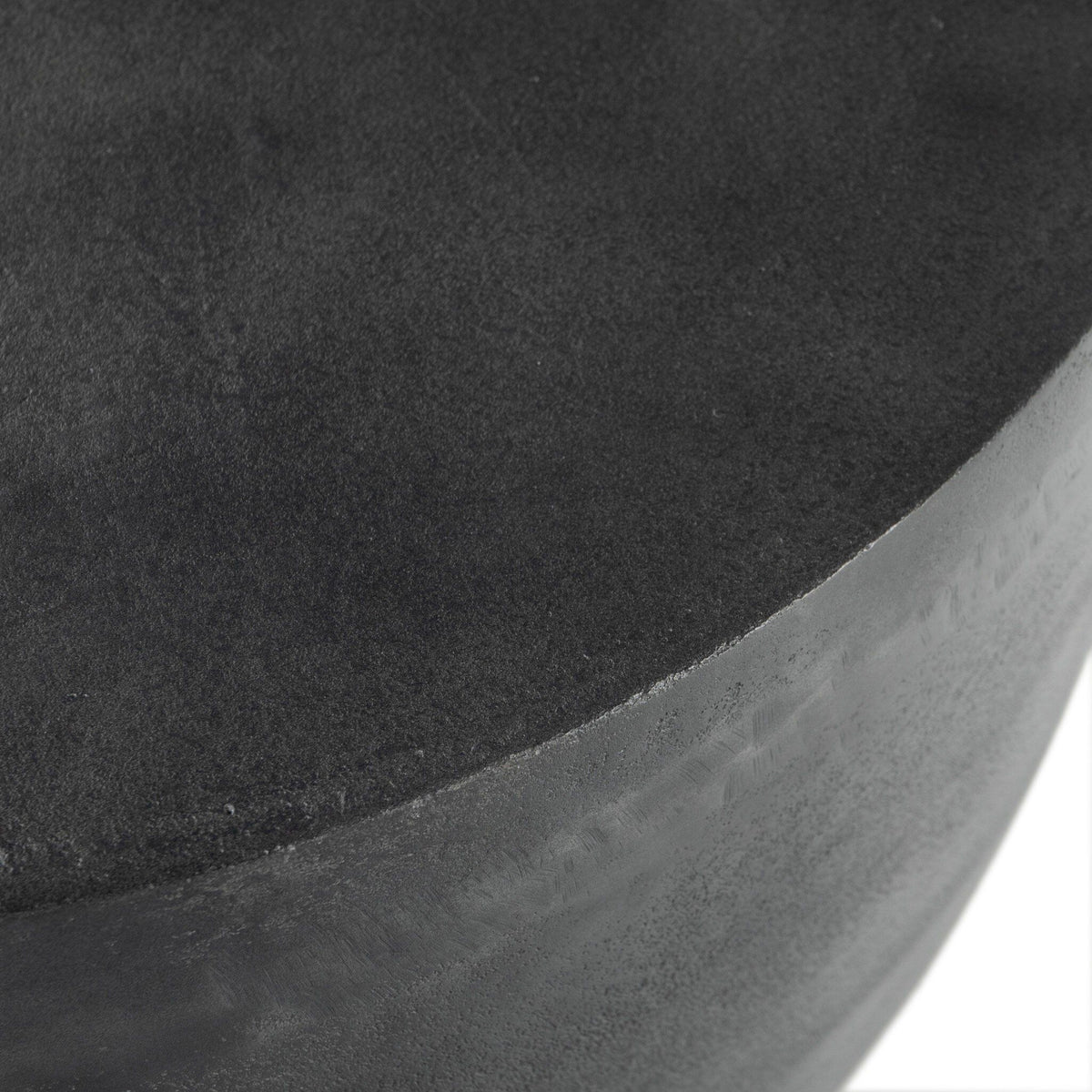 Verdanta Outdoor End Table in Aged Grey