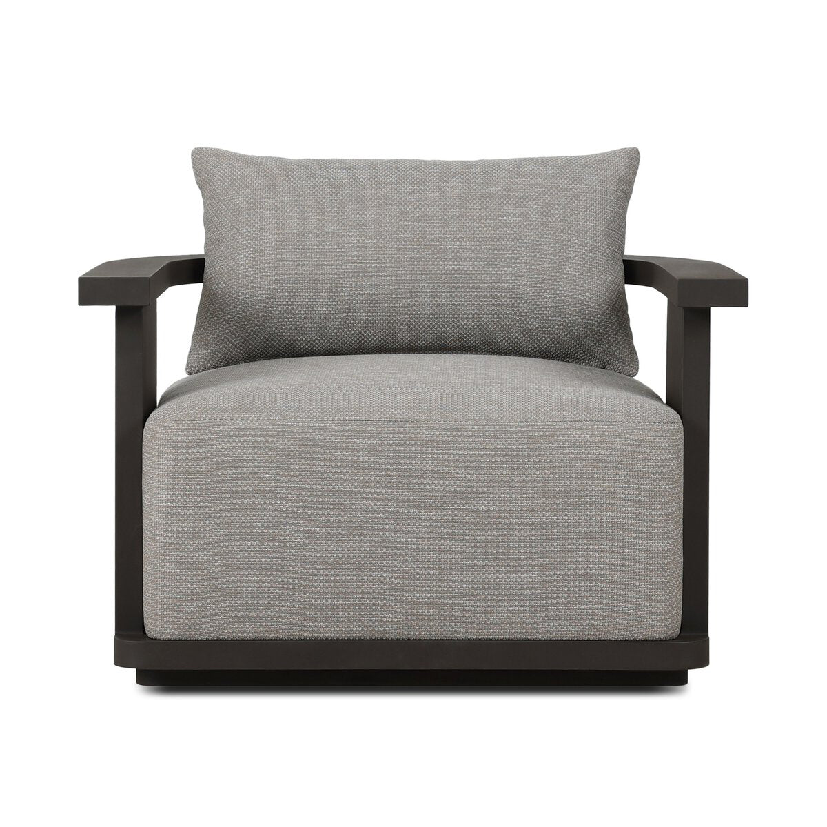 Hightide Outdoor Metal Swivel Chair in Bronze/Casa Grey